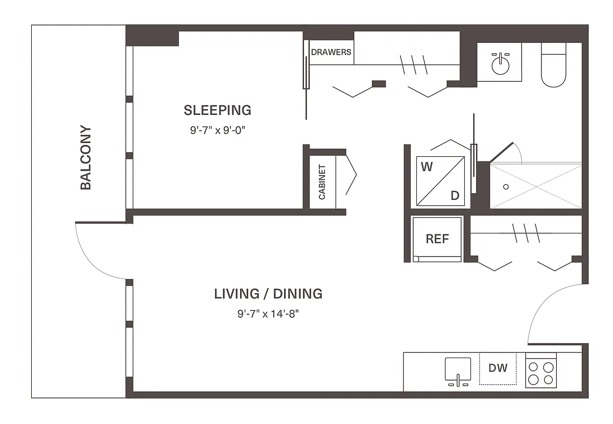 Floor plan M3B