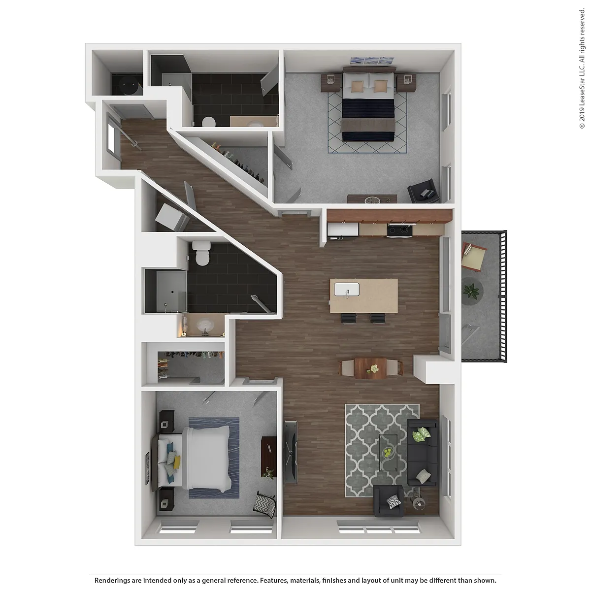Floor plan 203