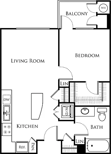Floor plan One H