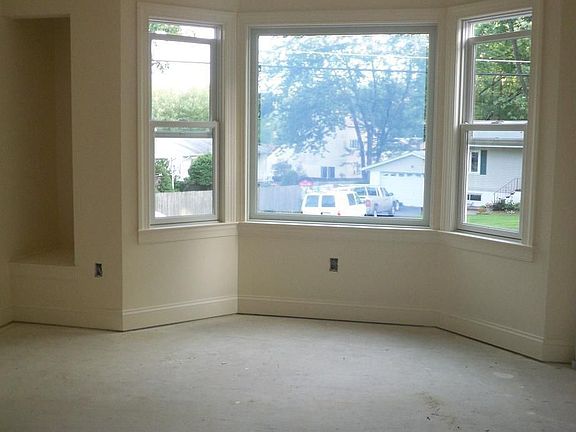 Bayed Window and Hardwood Floors