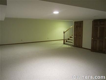 Finished basement.