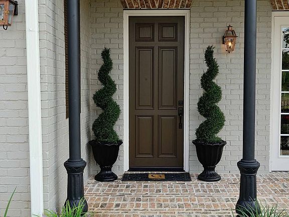 Front door and porch