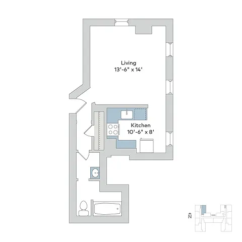 Floor plan delm0bA3