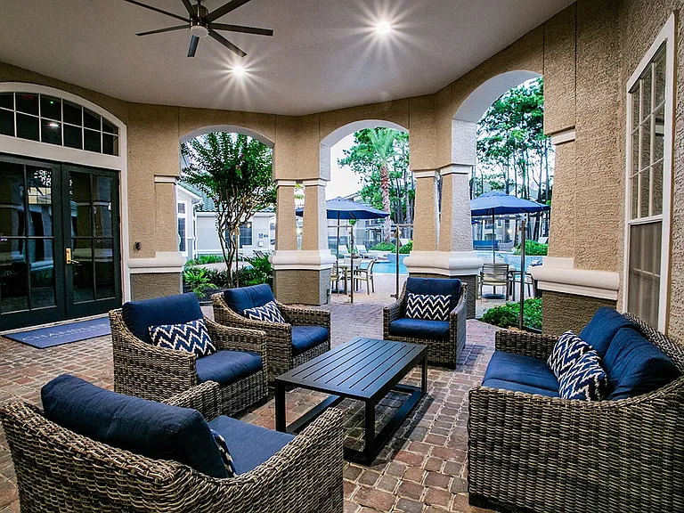 Outdoor Lounge Area