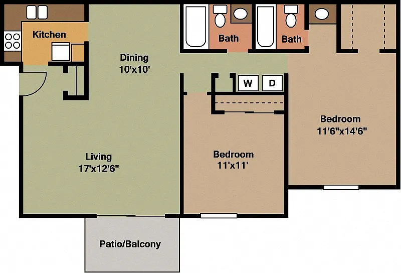 Floor plan B2