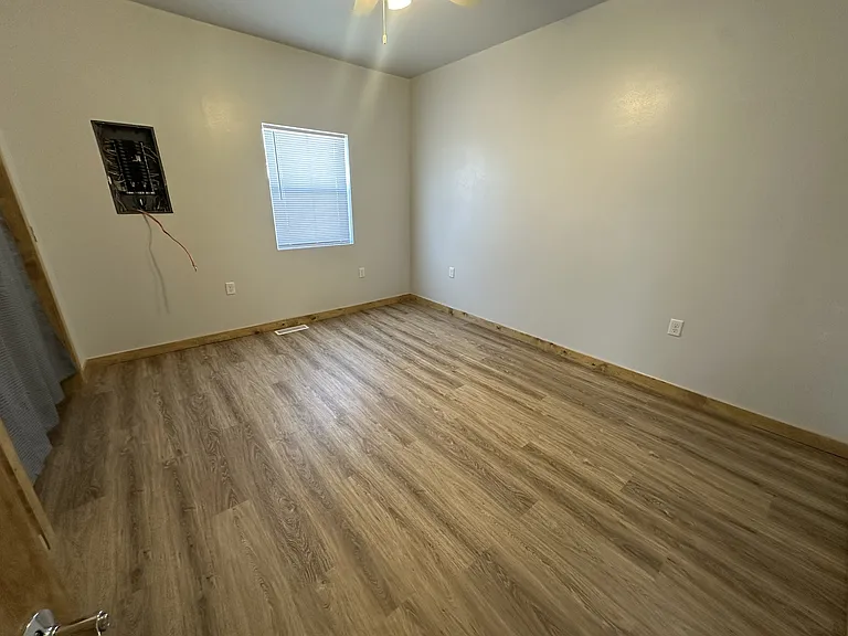 Bedroom, 2 large closets. The owner is still working on the final details.