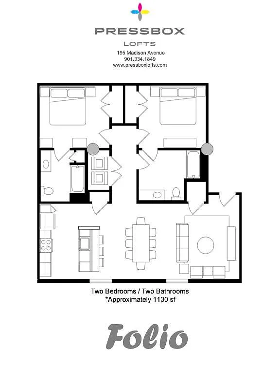 Floor plan Folio