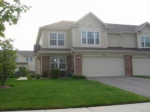 Front of townhome
