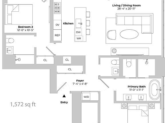 2nd image of 5 Beekman St #45B