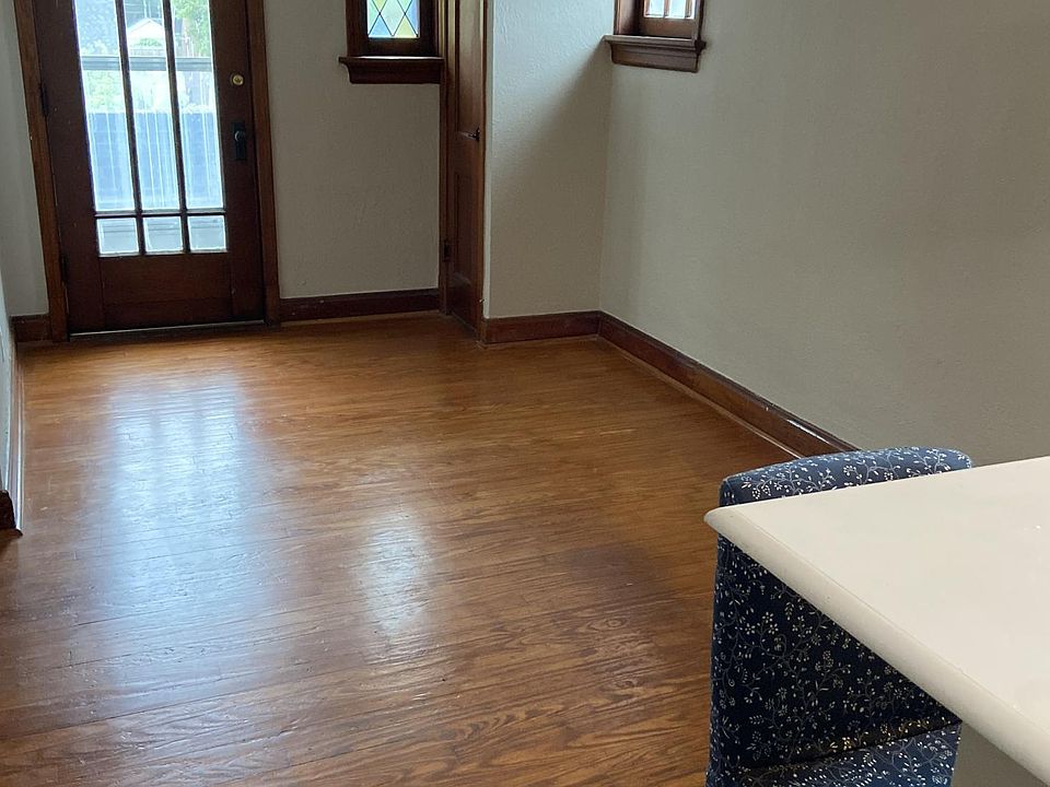 Living room with access to front patio