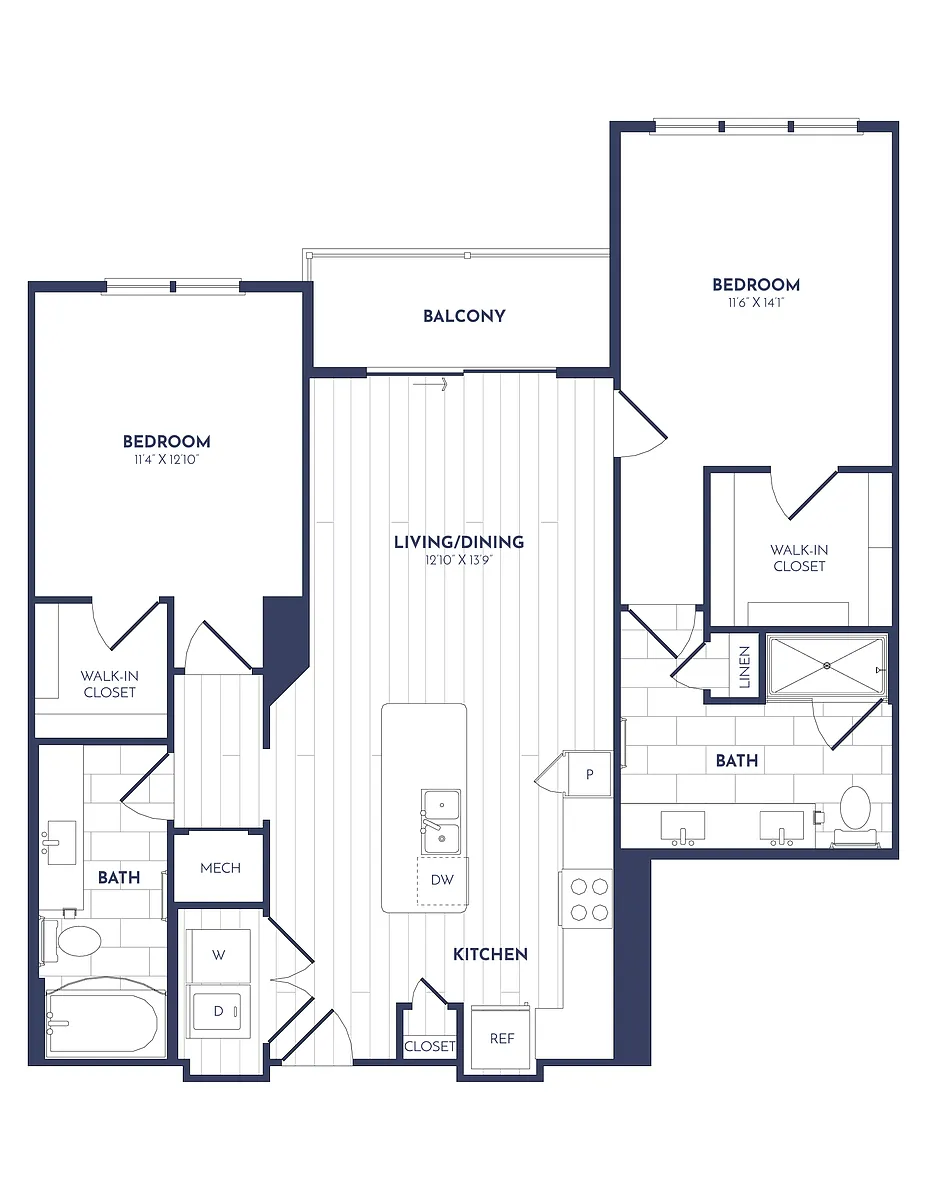 Floor plan B1- Alt 2