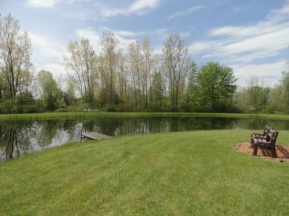 You won't believe the size of this pond!  It's filled with Blue Gill and Bass that love to grab your hook! When you walk out on the dock and drop your line in, it's not long at all before you'll feel a gentle tug!