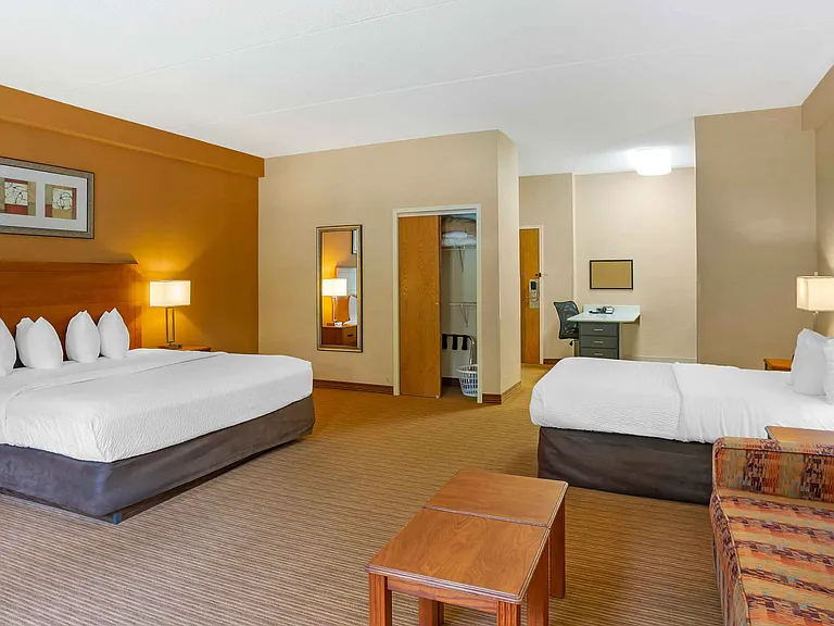 Deluxe Studio - 1 King and 1 Full Bed