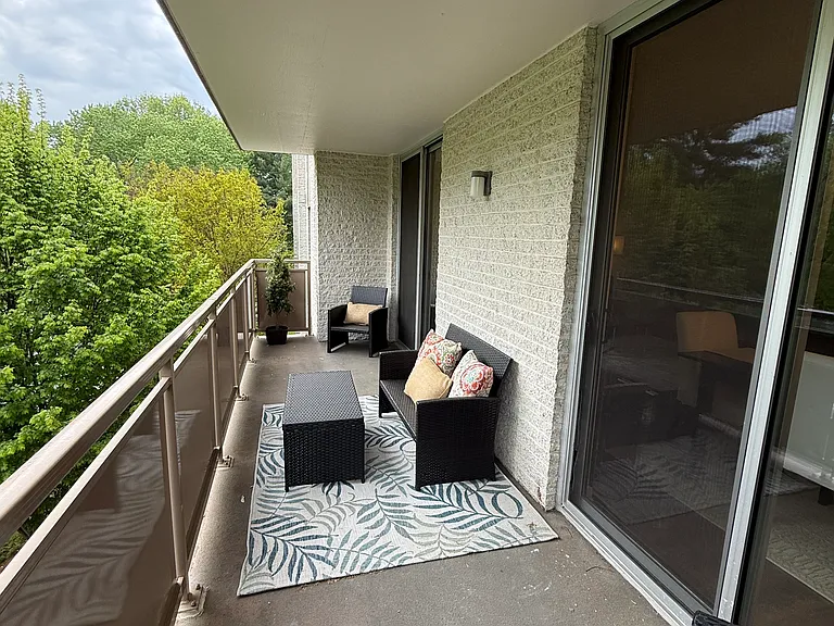 Private balcony