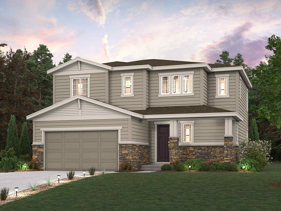 Larkspur ; Residence 40212 Plan, Parkdale Commons, Lafayette, CO 80026