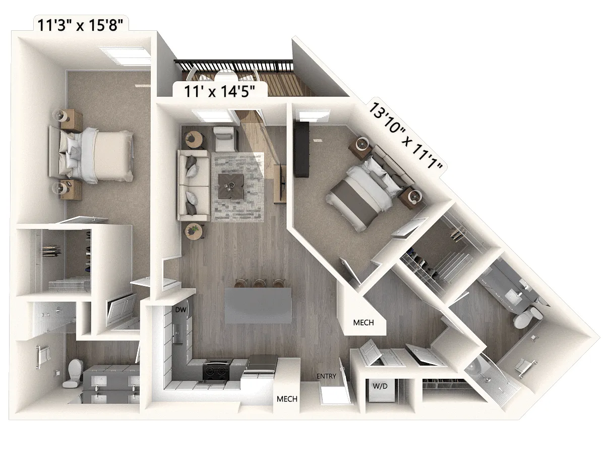 Floor plan BM6U