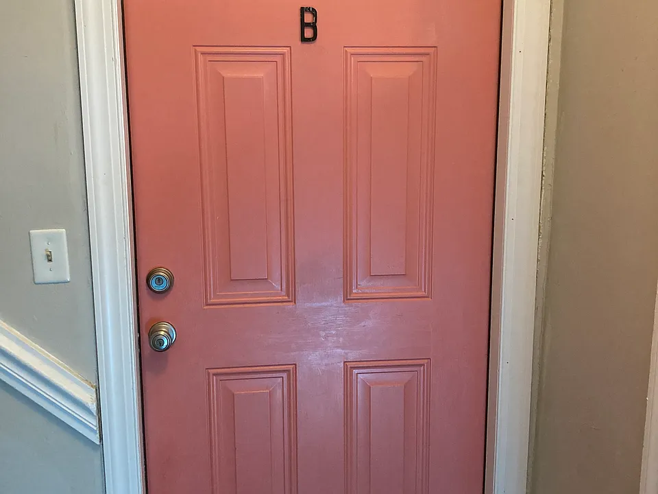 Front door.