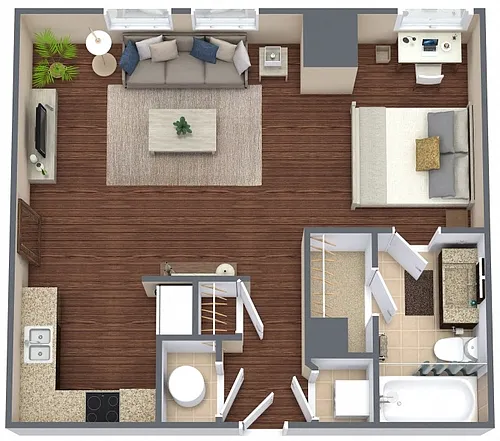Floor plan Commuter 3