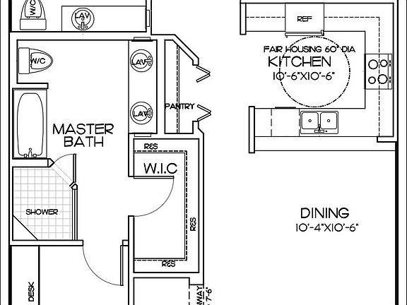 Open Floor plan top floor no footsteps from a unit above you