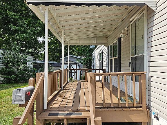 Porch with Awning