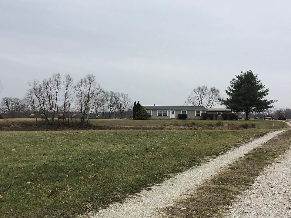 View from county road