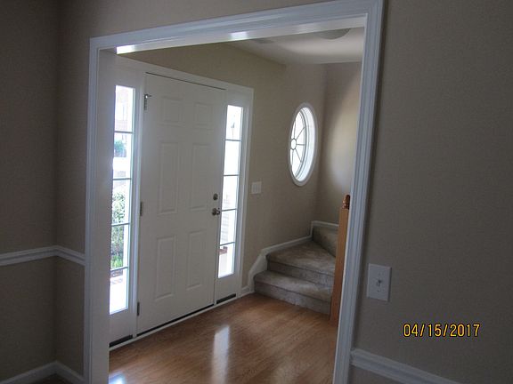 ENTRY HALL FROM DINING ROOM