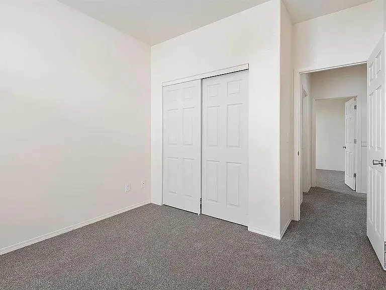 Bedroom with closet