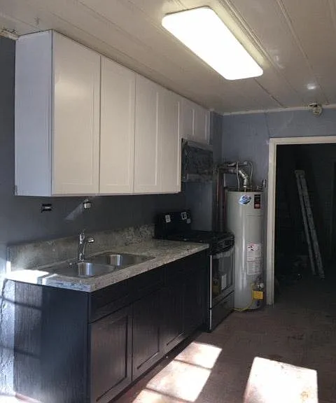 Remodeled kitchen