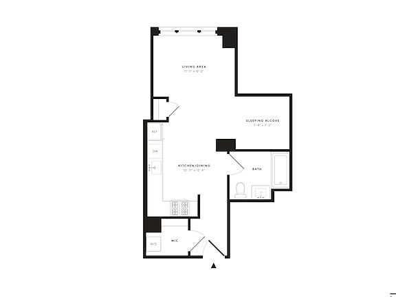 2nd image of 535 W 43rd St #1G