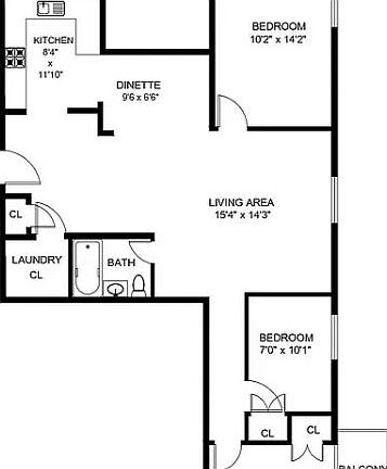 2nd image of 1428 Bath Ave APT 2C
