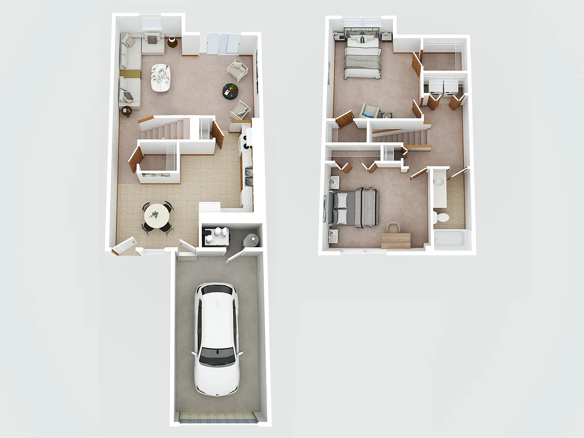 Floor plan 2 Bedroom