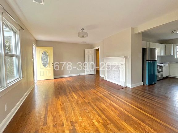 Open concept, light filled home