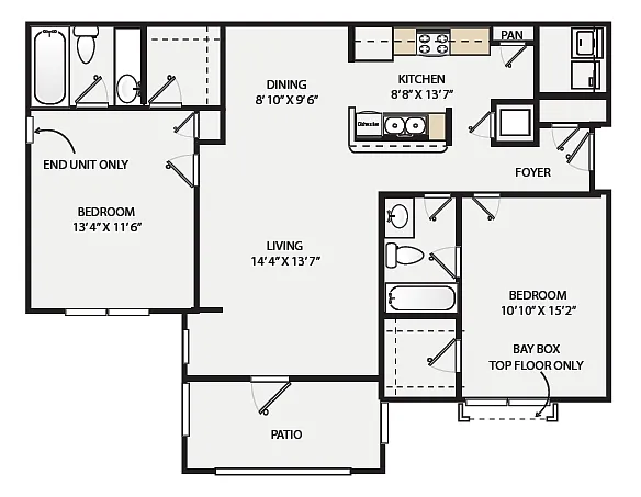 Floor plan Smokey