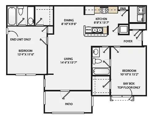 Floor plan Smokey