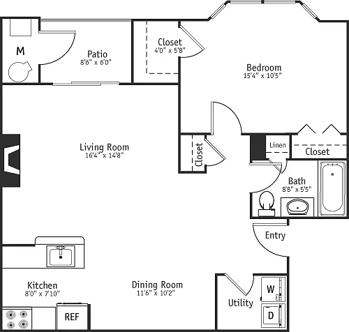 Floor plan Chatham