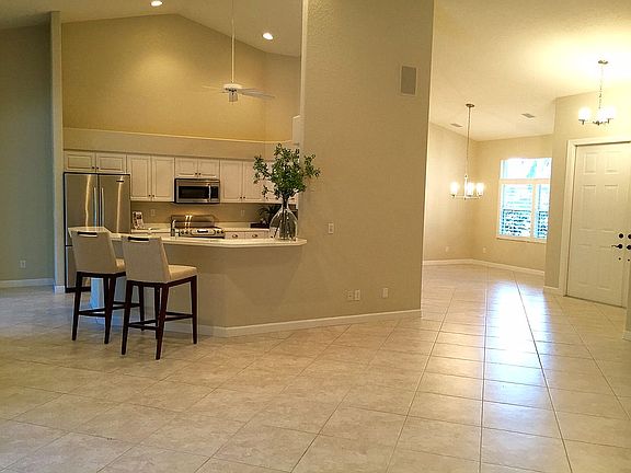 Fresh paint, diagonal tile.