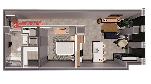 Floor plan The Allison