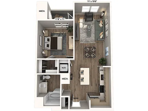 Floor plan AM14b-alt a