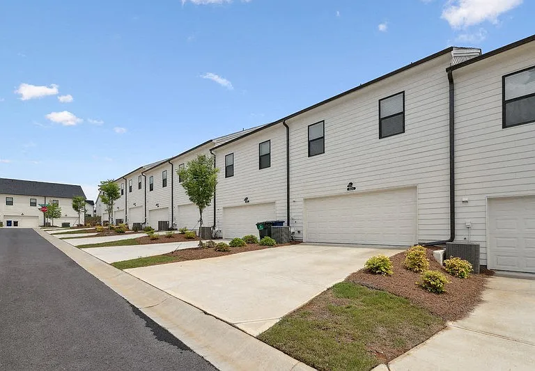 Exterior shot of the Bartow townhome