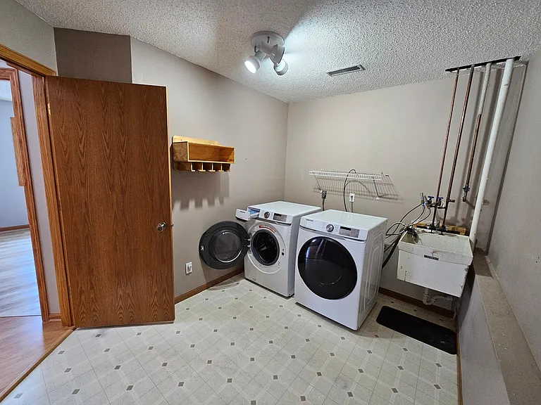 Laundry room - lower level