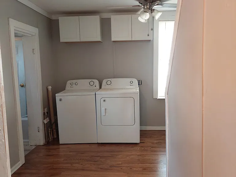 Laundry area