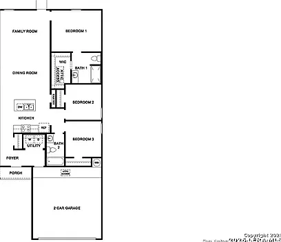 3 bed, 2.0 bath, 1280 sqft, $1,575 — Photo 3