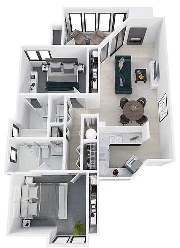 Floor plan B3R