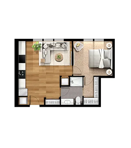Floor plan Ray