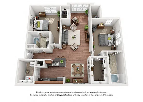 Floor plan Bowden