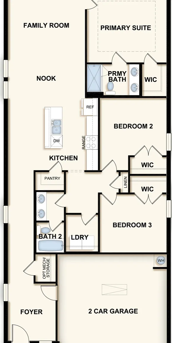 3 bed, 2.0 bath, 1588 sqft, $2,425 — Photo 2
