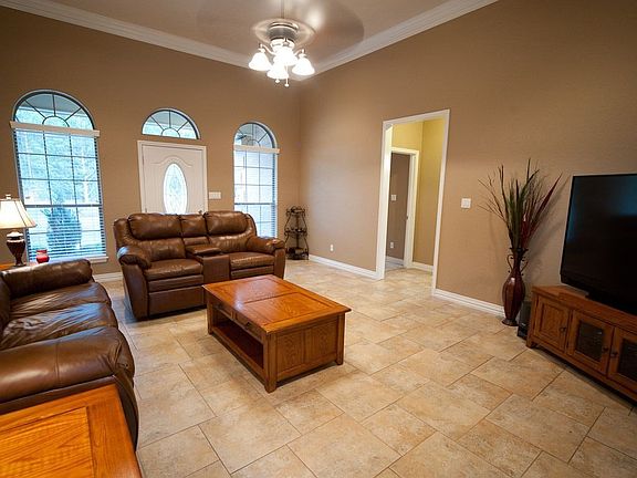  look back into the living room where you get to enjoy the 12 ft ceilings. 