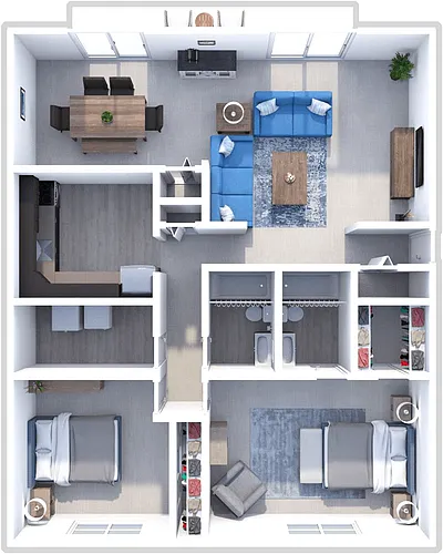 Floor plan The Vail