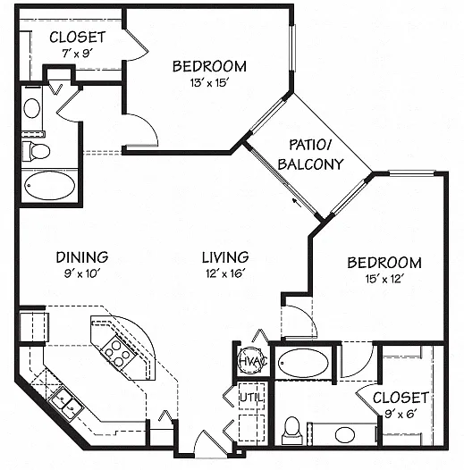 Floor plan Two C