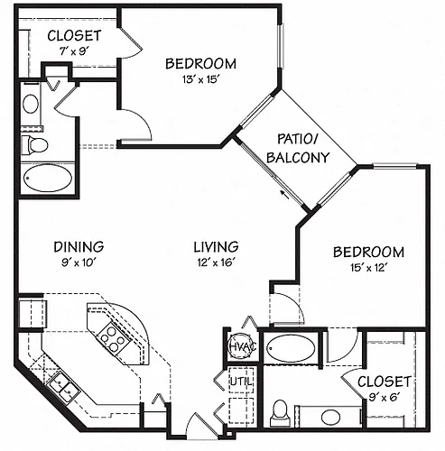 Floor plan Two C